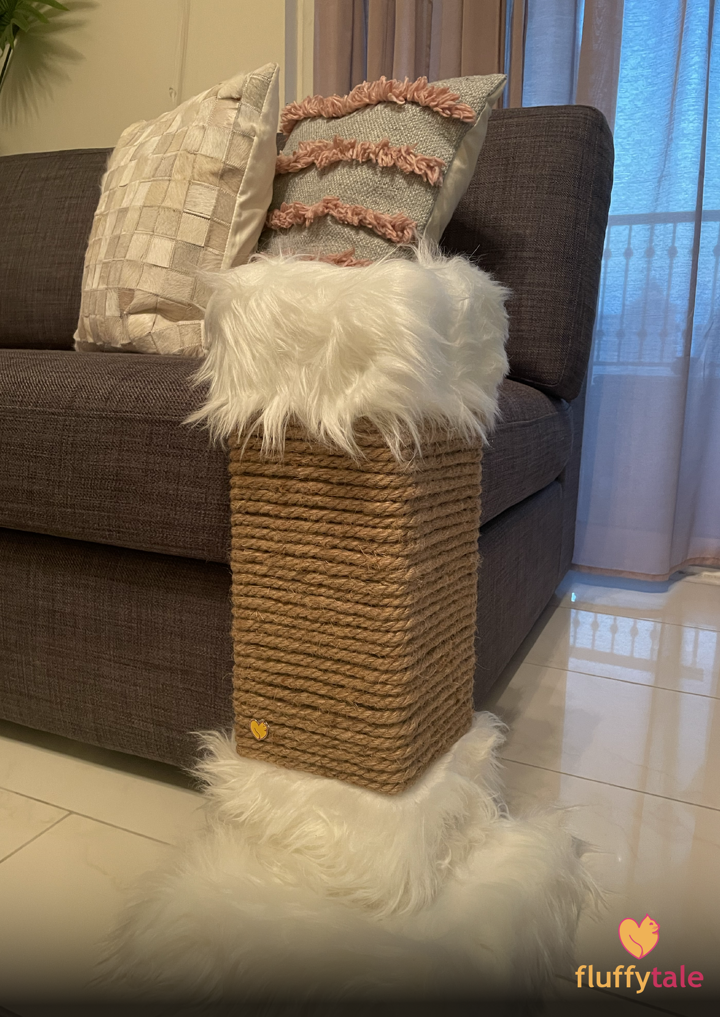 Fluffy Tale Couch Scratcher