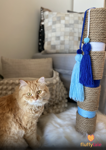 Fluffy Tale Cat Scratcher