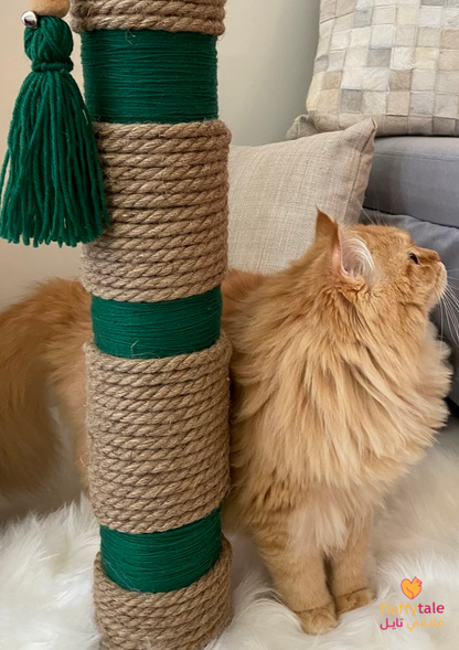 Fluffy Tale Cat Scratcher